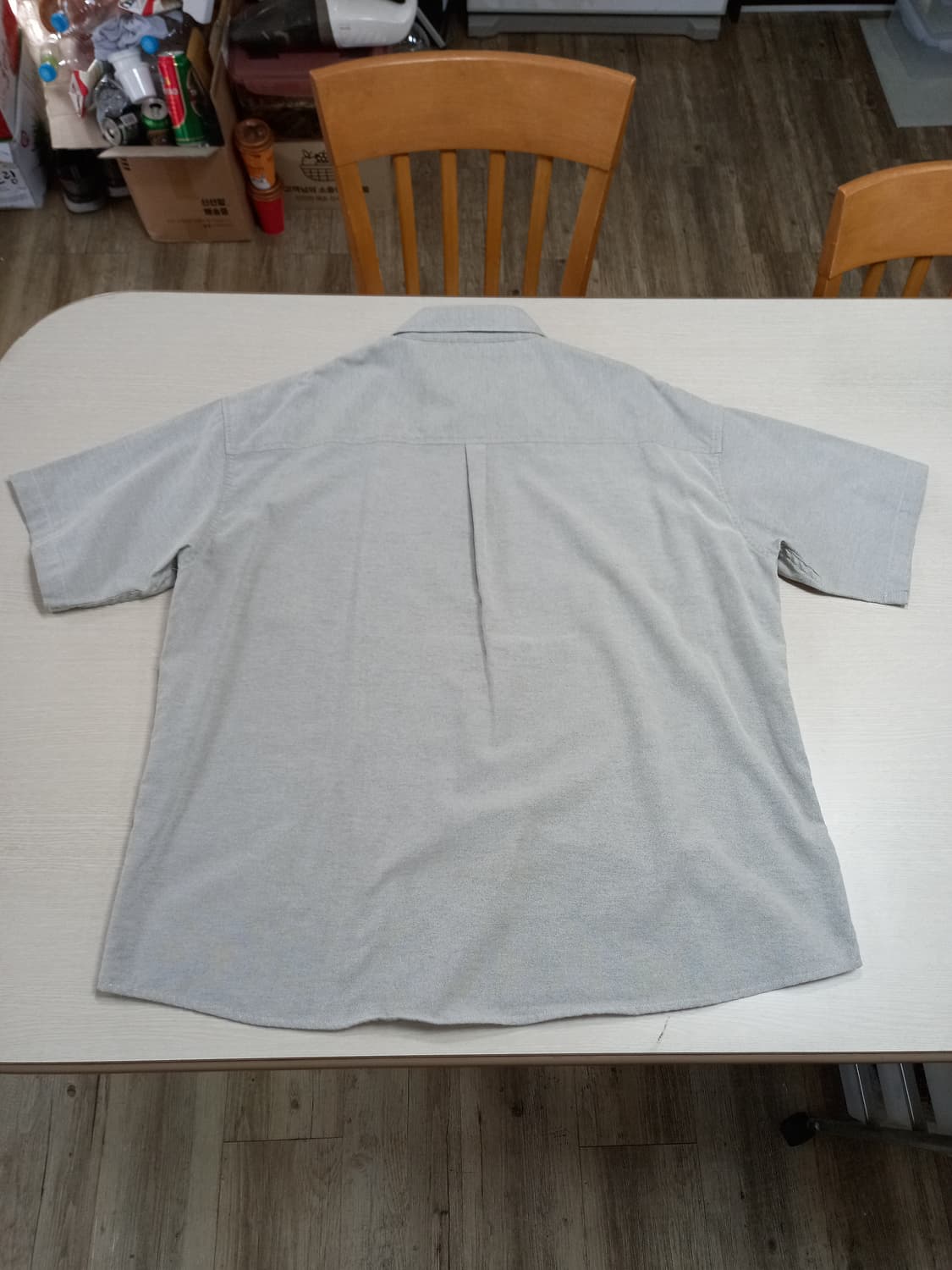 2XL110 DIMITRI BLACK 반팔셔츠 그레이 2XL-228 상품이미지2