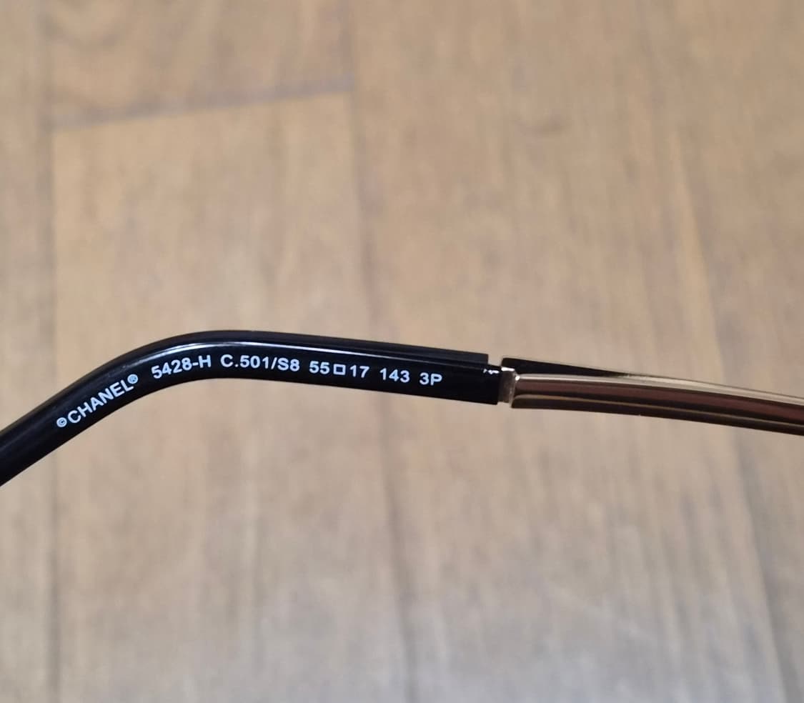 (정품) 샤넬 CC 로고 진주 선글라스 (명품 여자 안경테) 상품이미지5