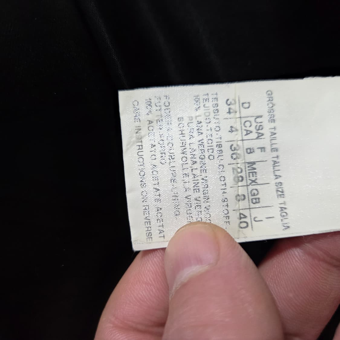 막스마라 블랙 하프코트 상품이미지5