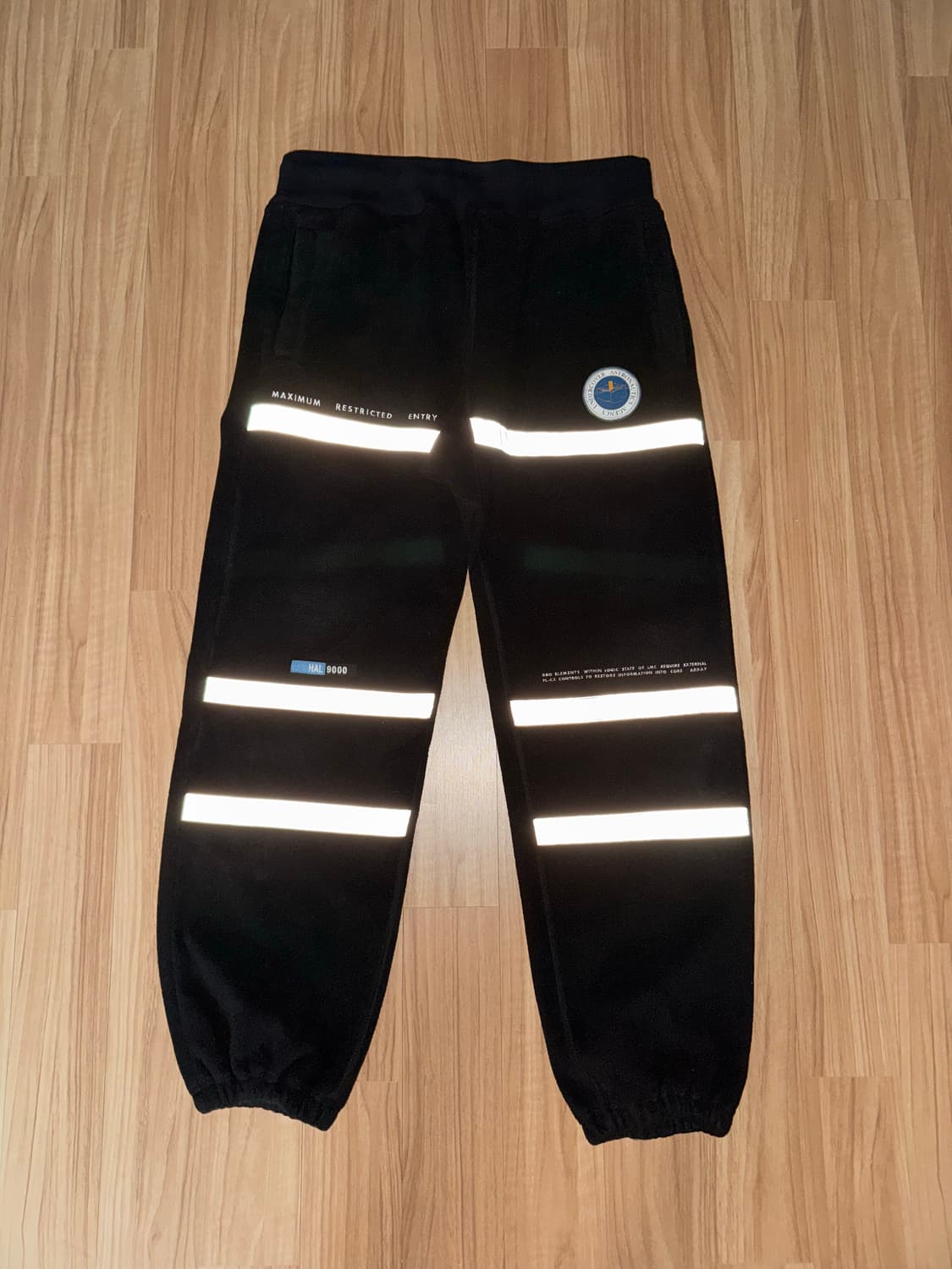 [3]언더커버 2001스페이스 오디세이 플리스 팬츠 블랙 상품이미지6