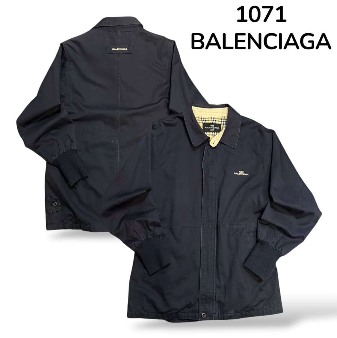 발렌시아가 네이비 자켓 L 상품이미지1