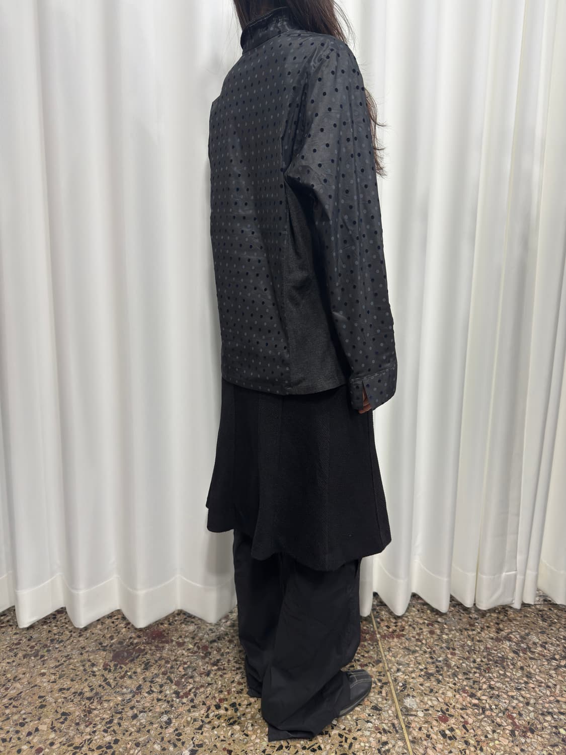 dot design jacket 상품이미지5