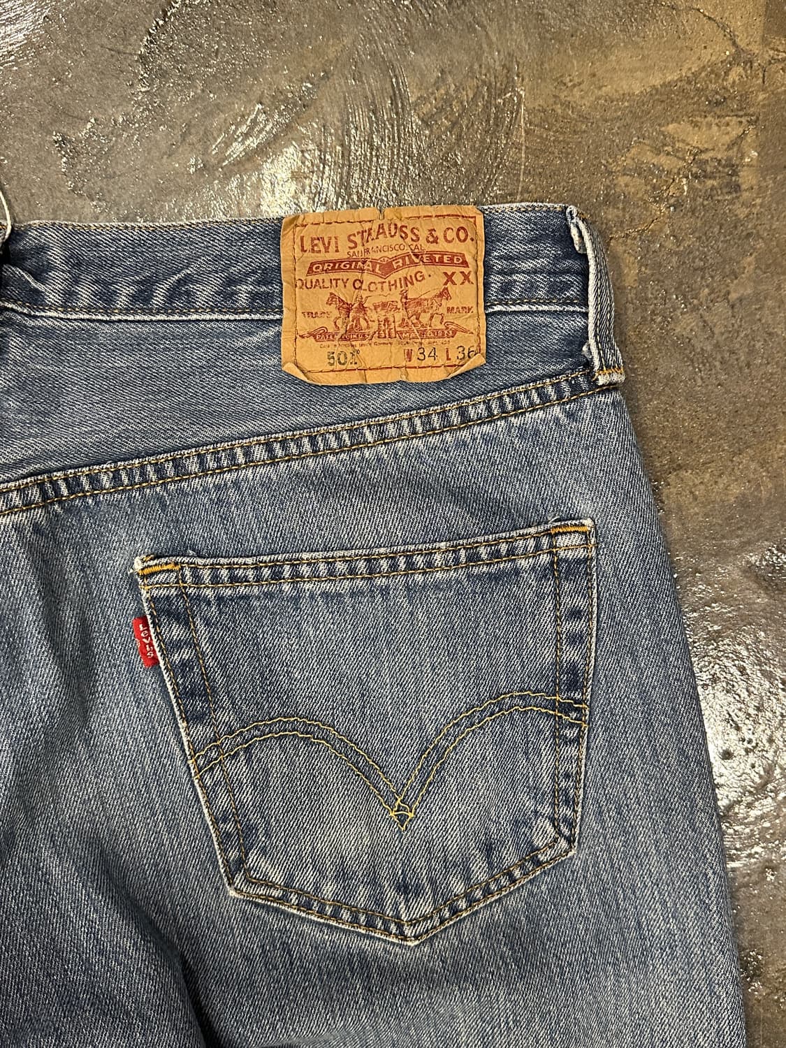 리바이스 501 W34 L36 상품이미지7