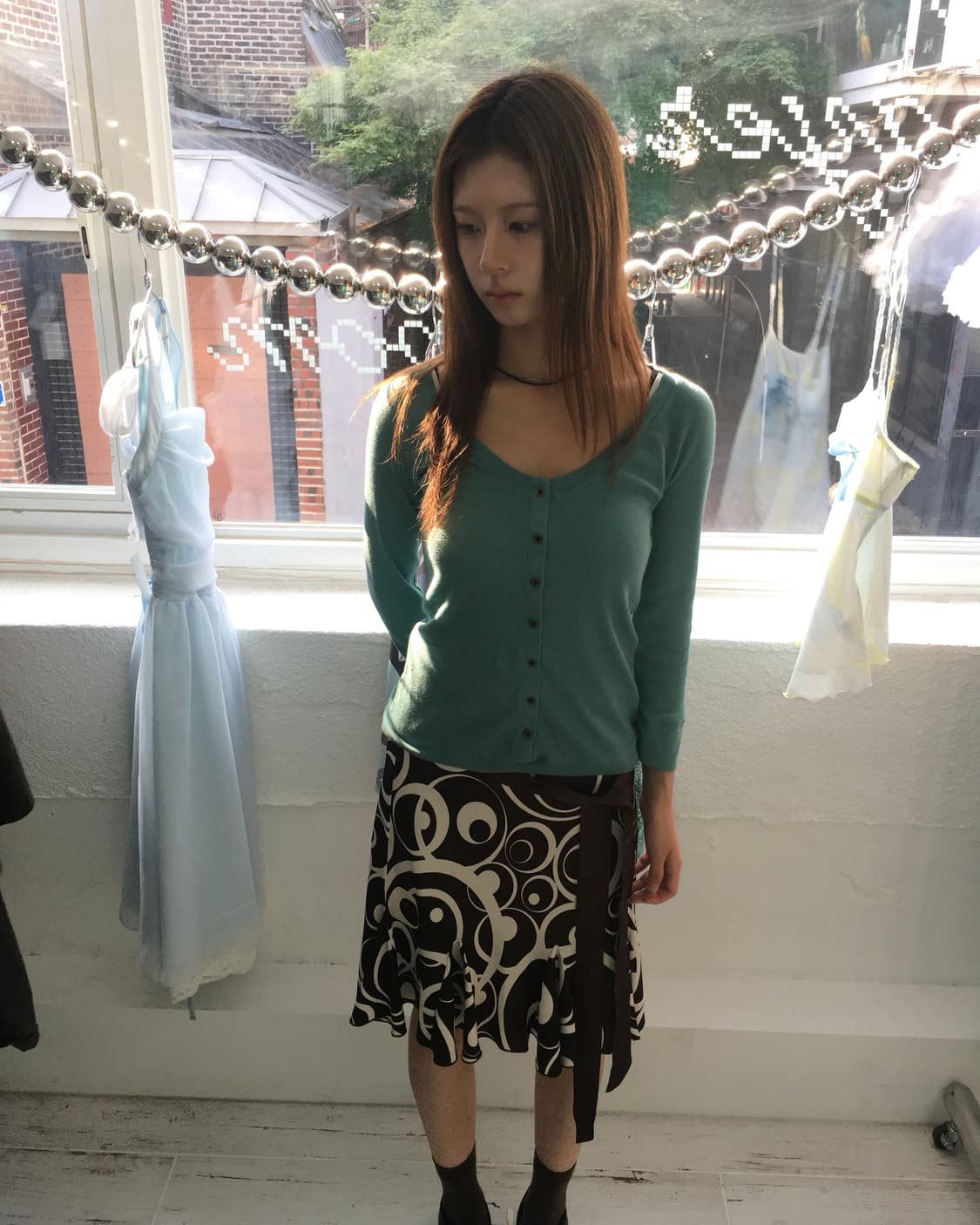 민트 9부 탑 상품이미지2
