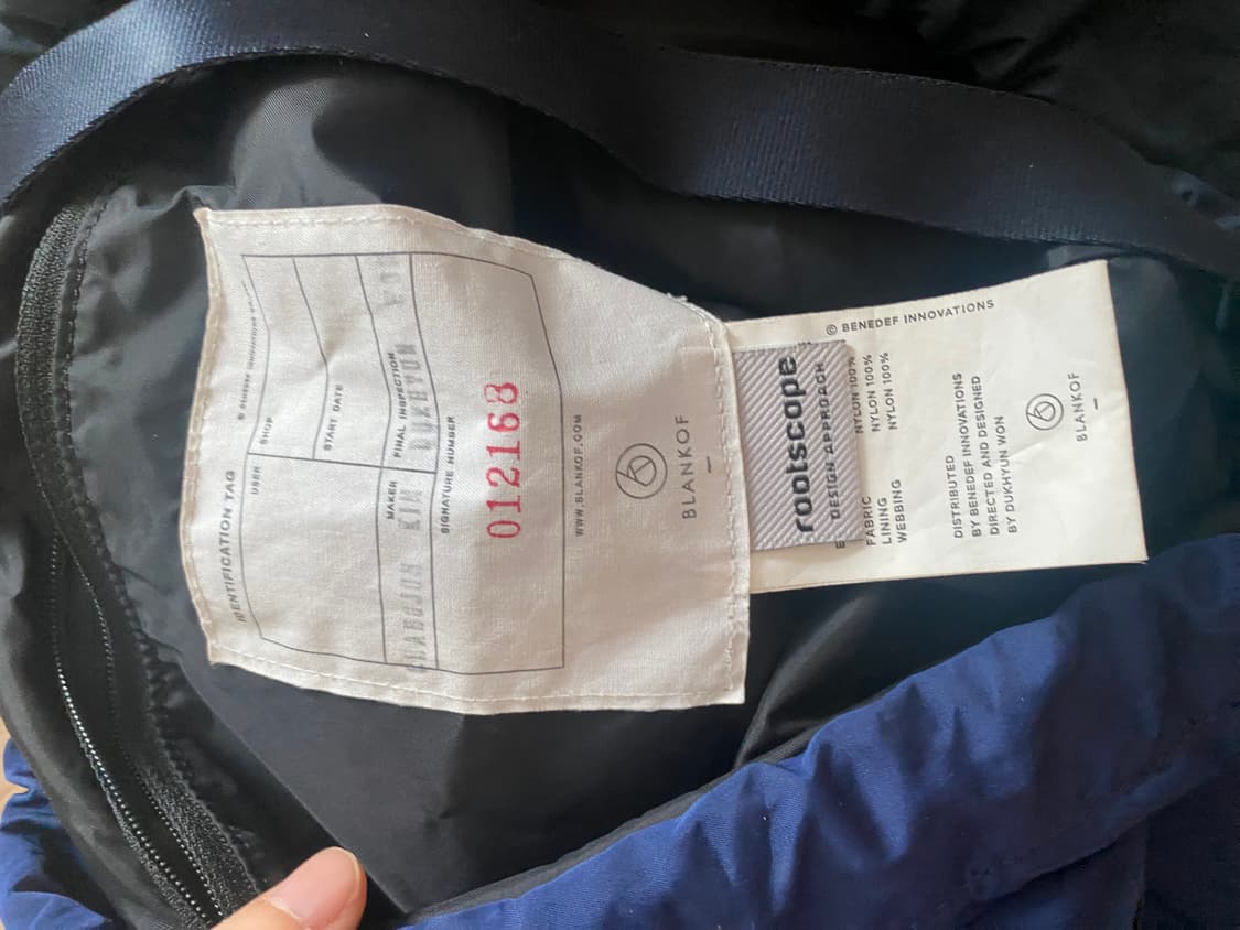 블랭코브 도큐먼트 콜라보 숄더백 상품이미지2