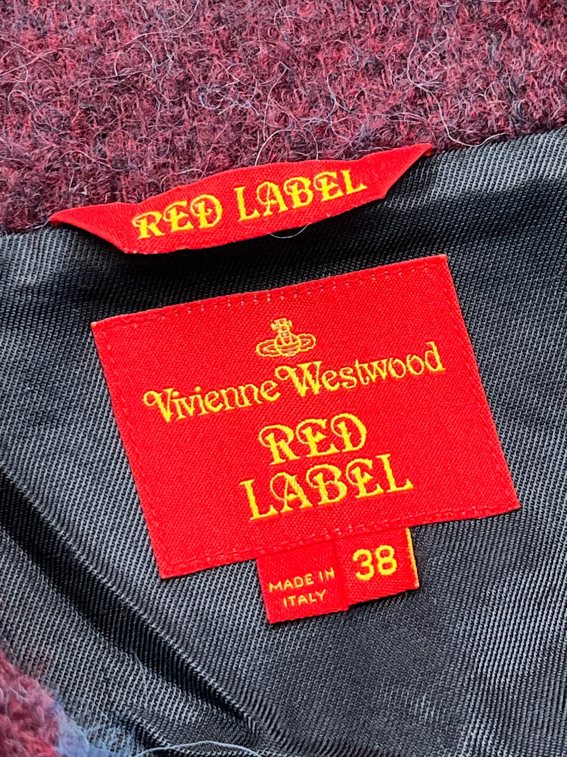 비비안웨스트우드 타탄 체크 자켓 상품이미지6