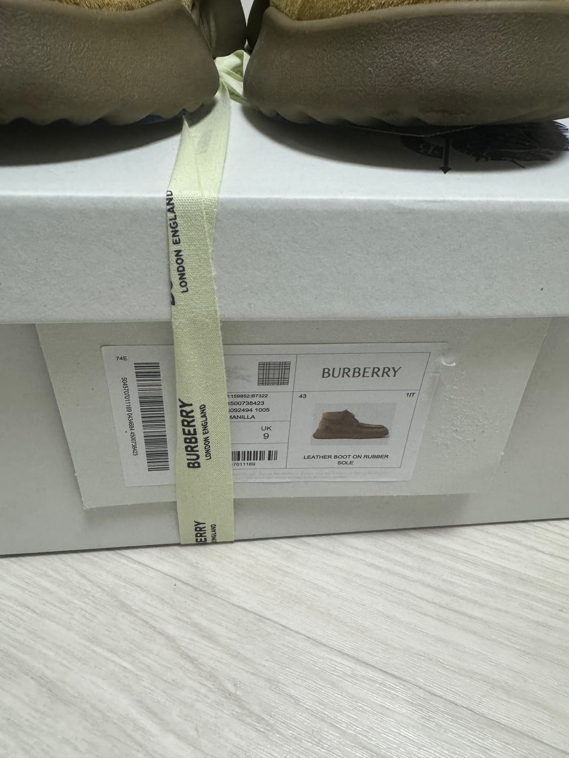 [43] 버버리 스니커즈 상품이미지6