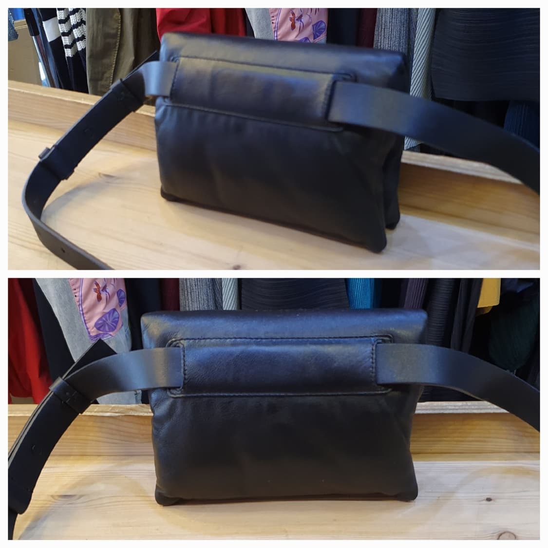 COS 레더 웰론 힙쌕 상품이미지2