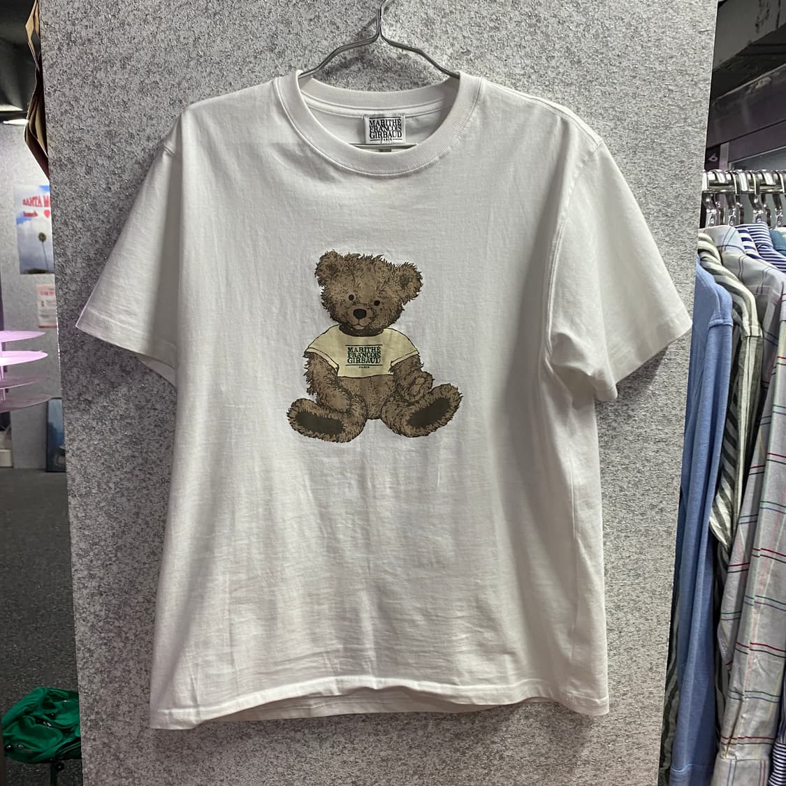 마리떼 프랑소와 저버 베어 프린팅 반팔티 B4318 상품이미지2