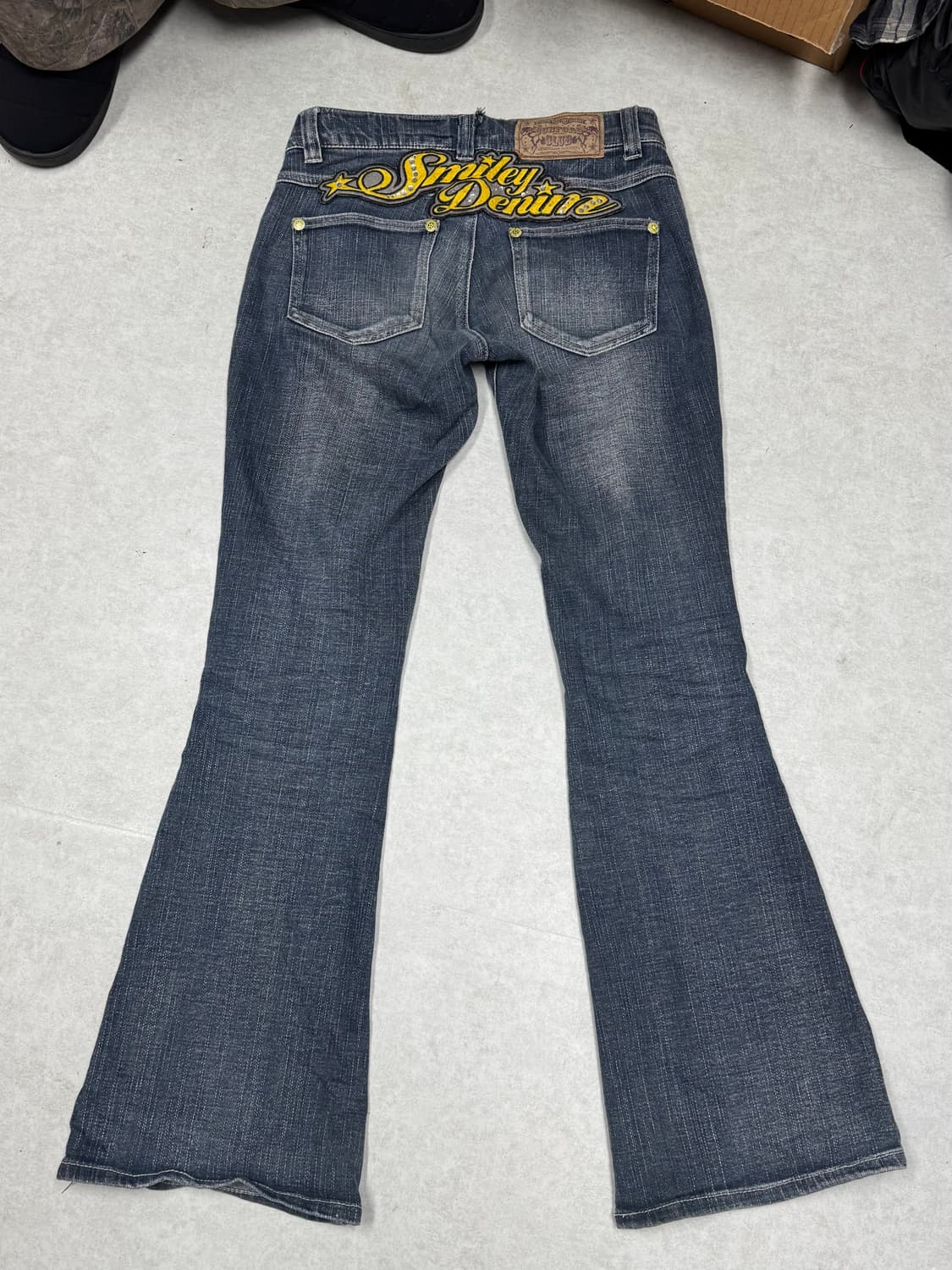 Y2k 세미부츠컷 데님팬츠 상품이미지2