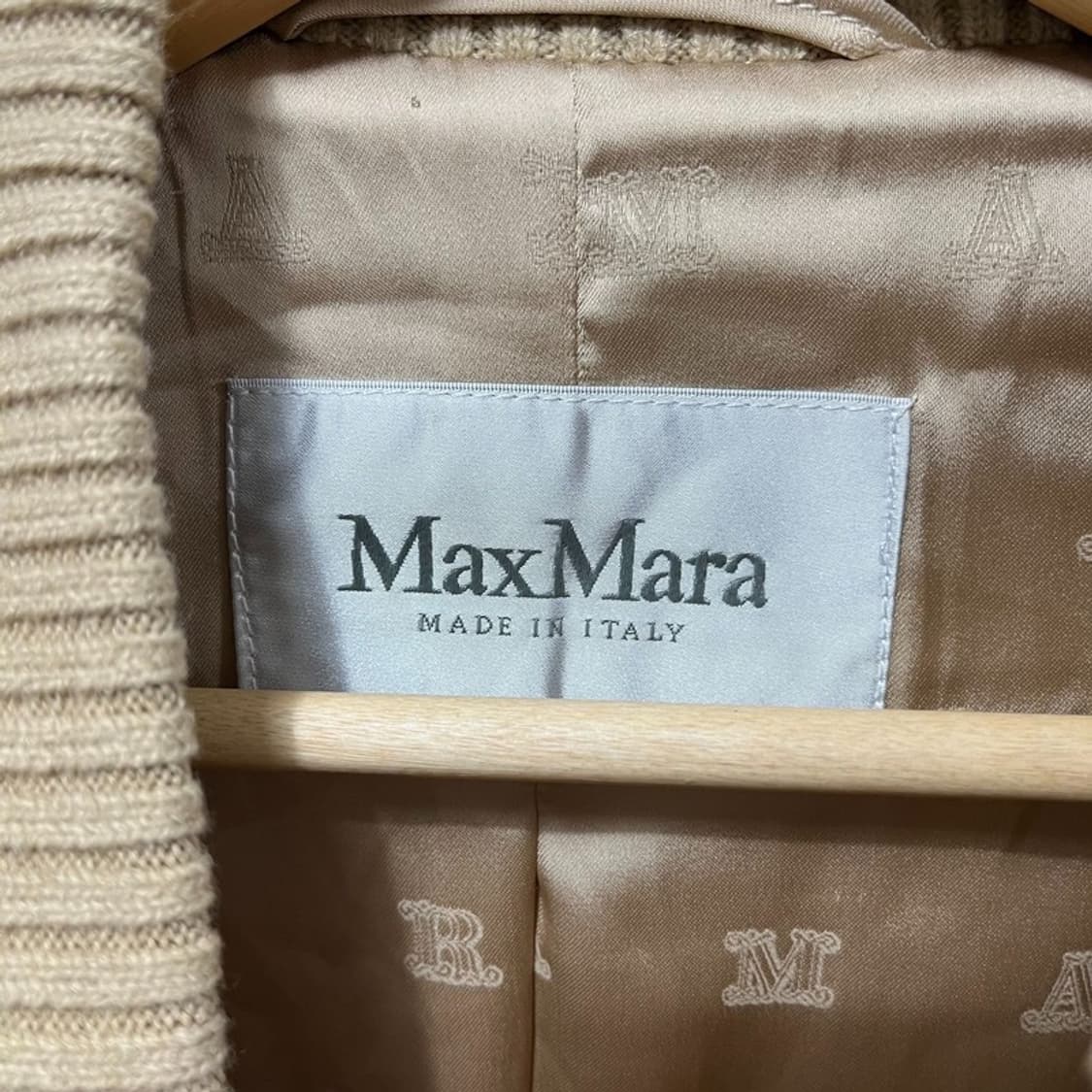 막스마라 아르셀라 테디 봄버 재킷 한가인 픽 160/84A 상품이미지3