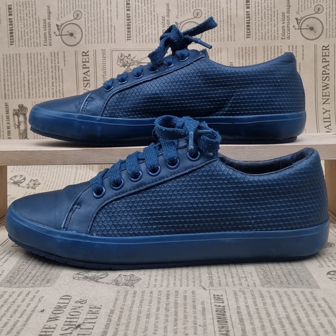 캠퍼 레더 남성스니커즈 실사이즈260 상품이미지1