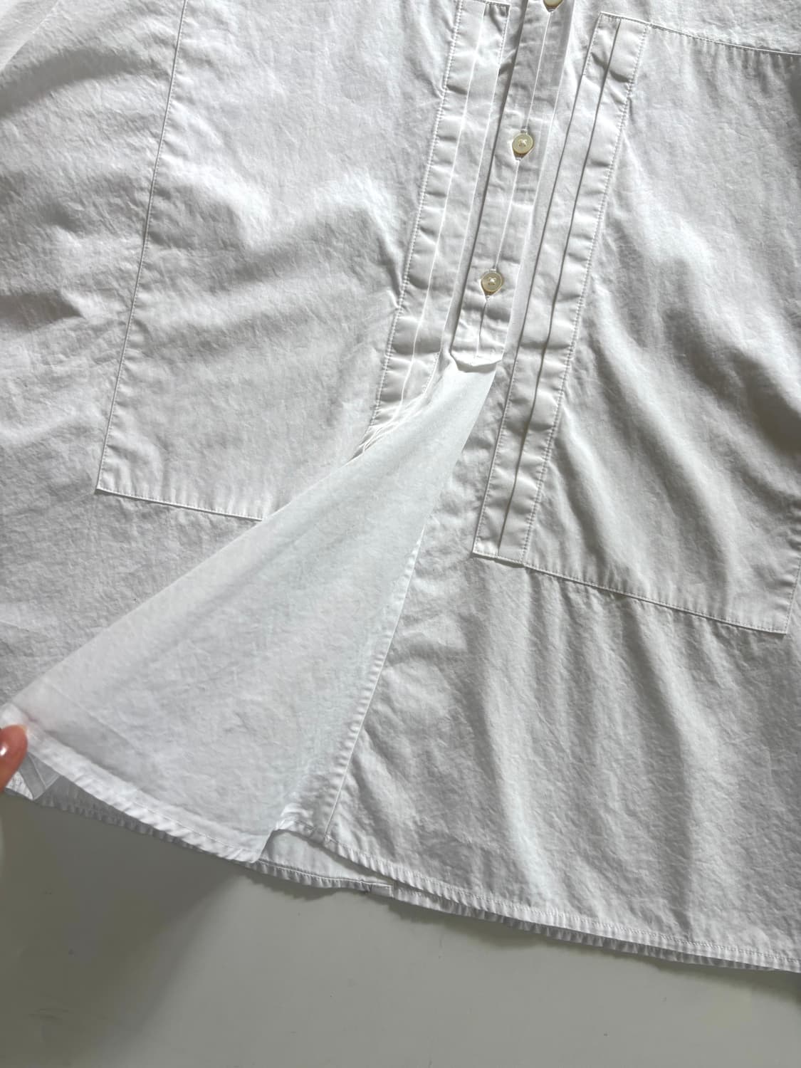 Jil Sander 질샌더 화이트 박스 셔츠  상품이미지8