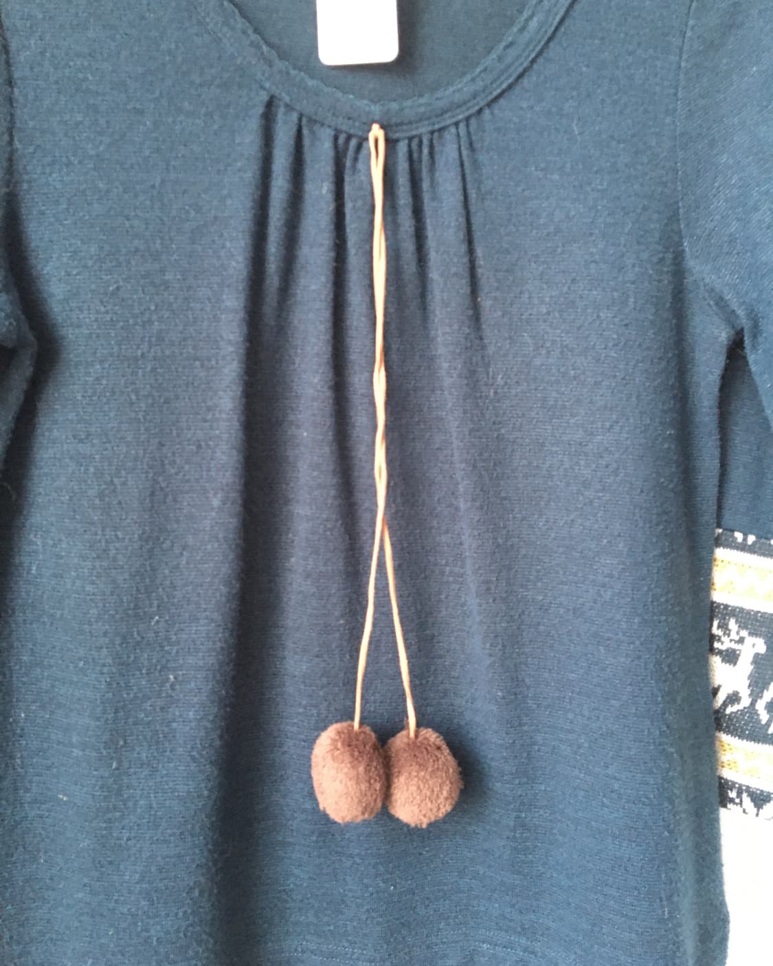 Pom pom nordic pattern knit 상품이미지4