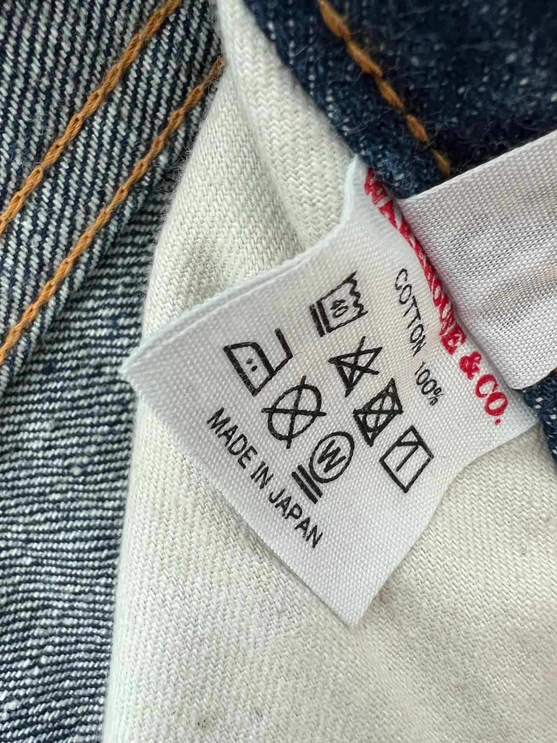 웨어하우스 Lot.1105 셀비지 데님 상품이미지6