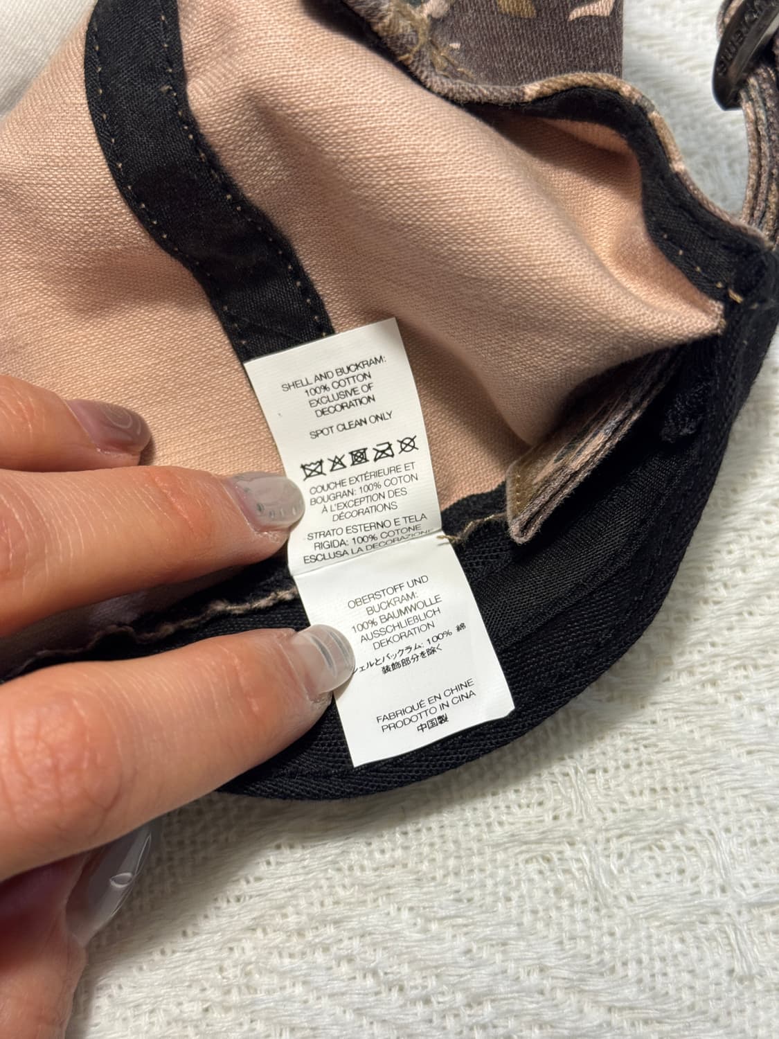 슈프림 x 언더커버 스터드 6-패널 브라운 카모 - 23SS  상품이미지6