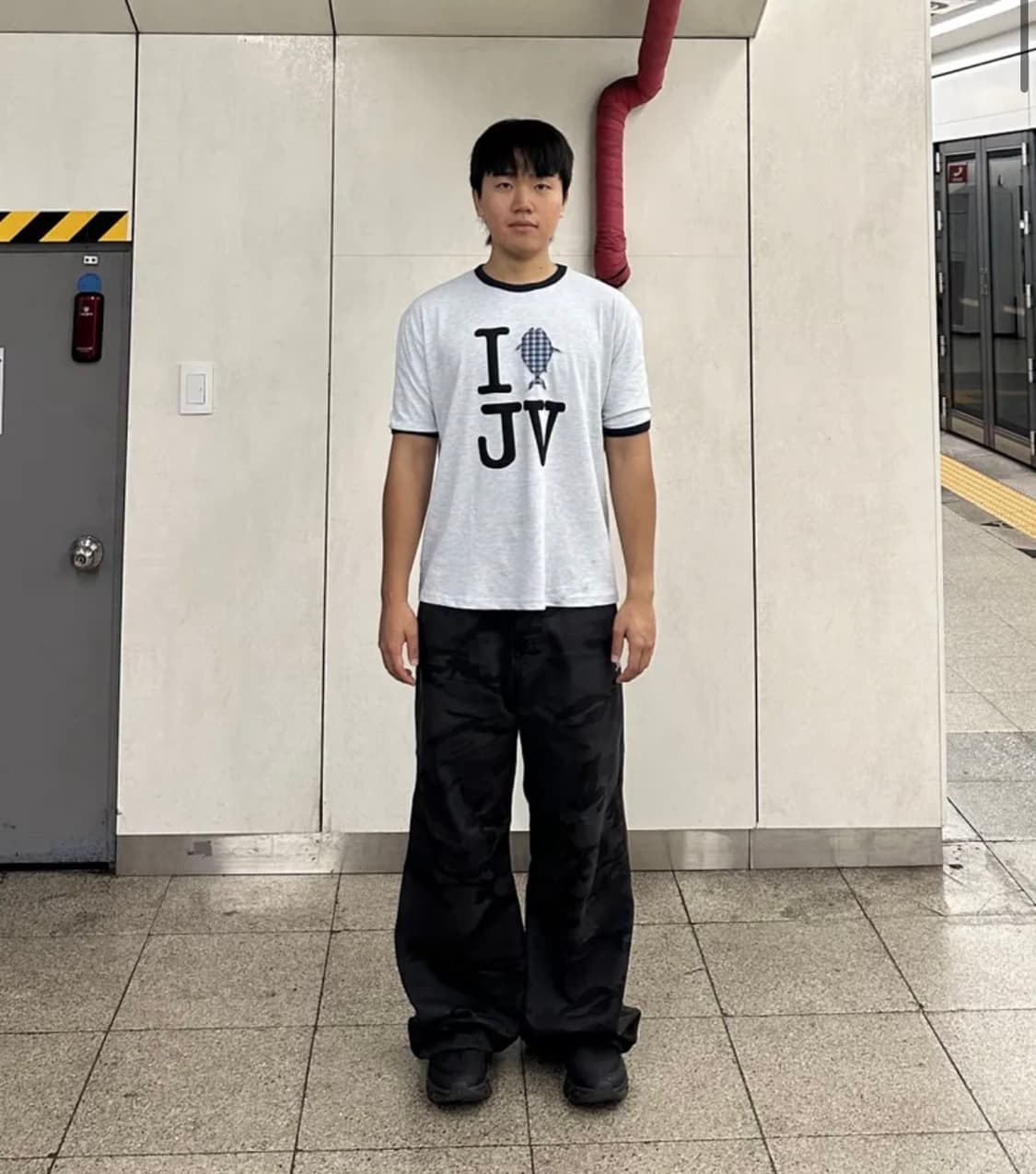 [1] 이자반X탄산 고등어 팬츠 카모 그레이 상품이미지4