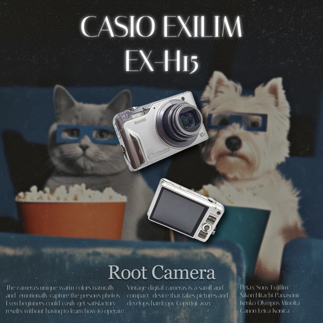 카시오 EX-H15   츄 디카 빈티지 디카 디지털카메라 상품이미지1