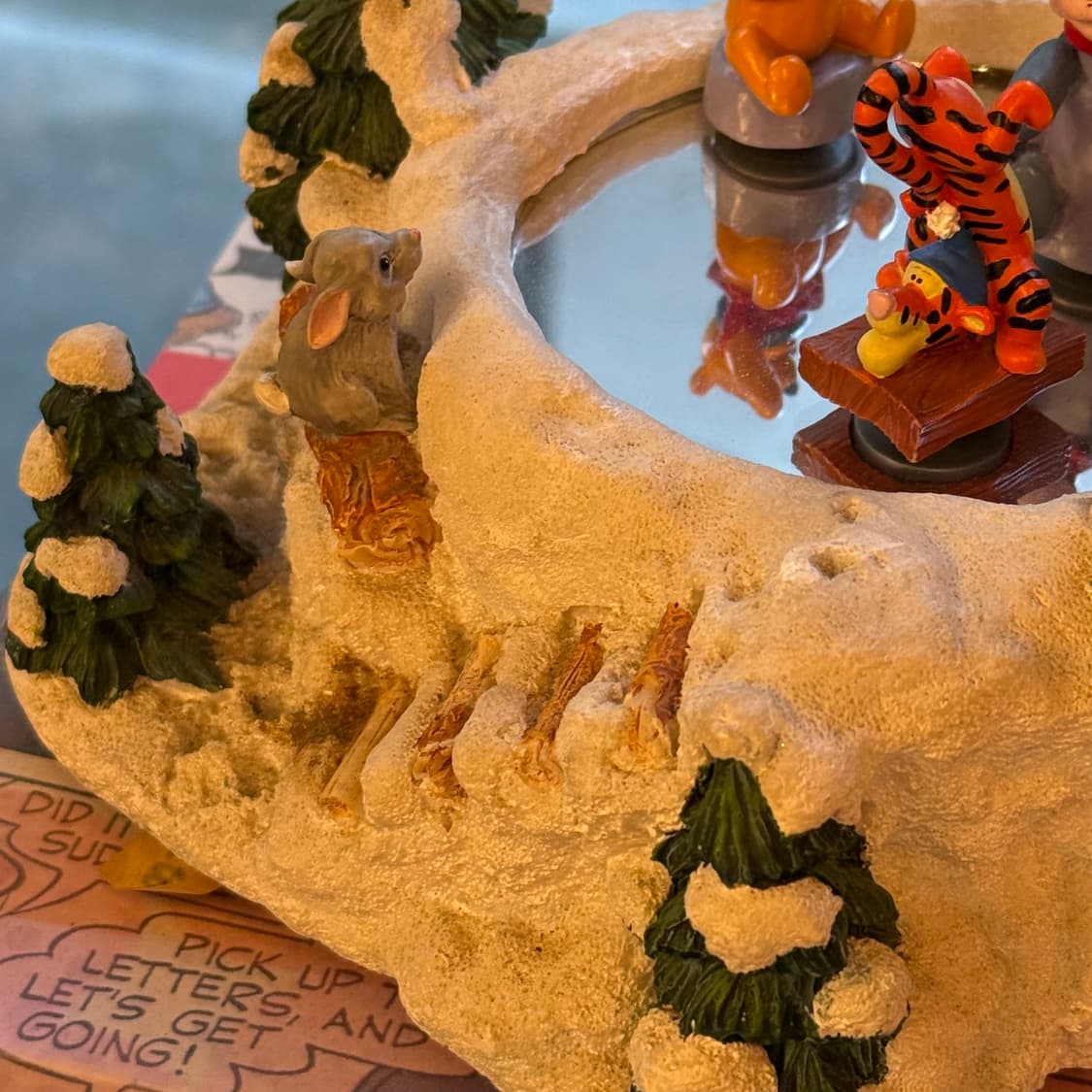 빈티지 푸우 오르골 이요르 티커  상품이미지3