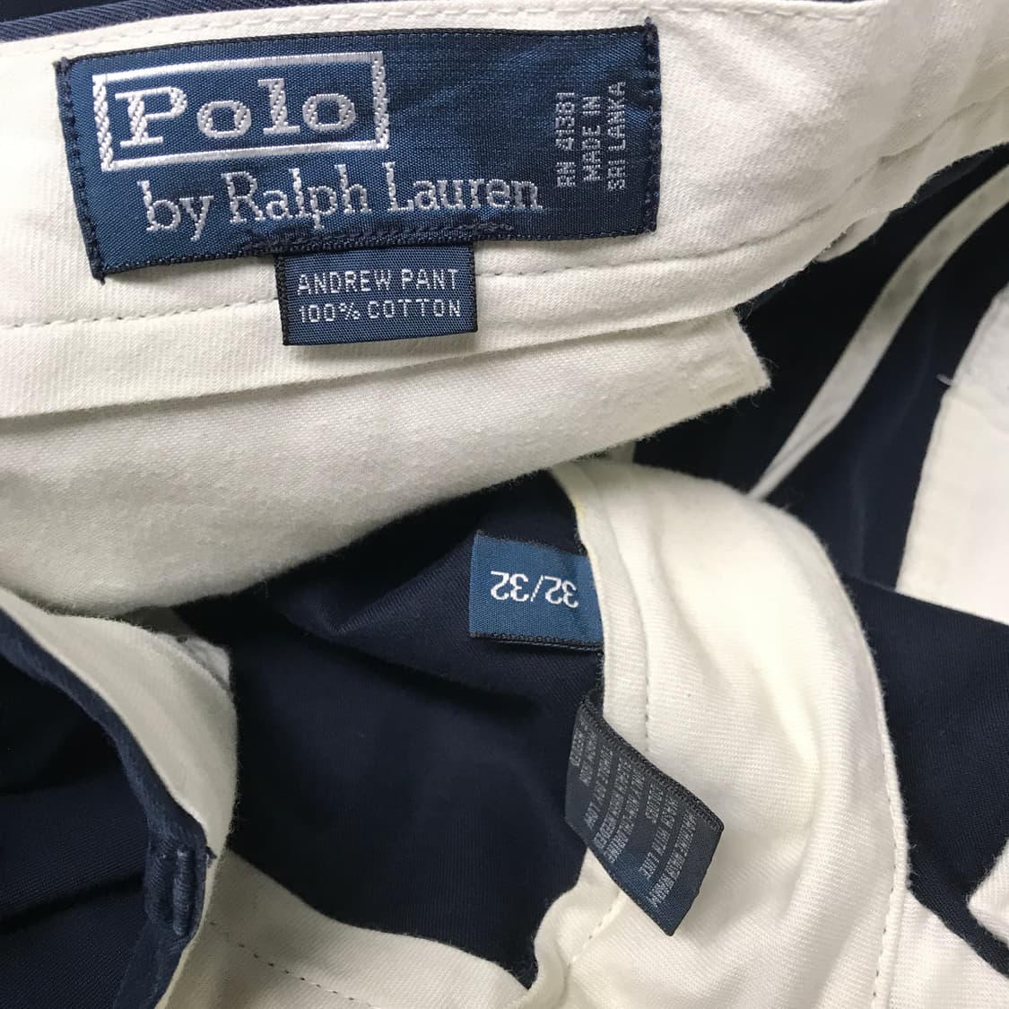 폴로 랄프로렌 네이비 치노 팬츠 32/32 상품이미지6