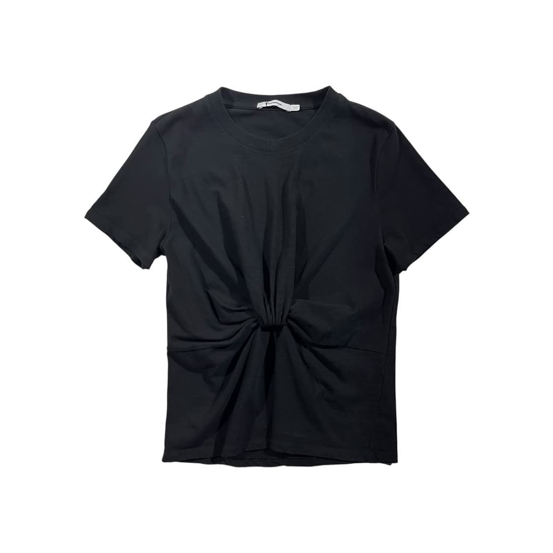 [Alexander Wang] 알렉산더왕 꼬임 하프 티셔츠 상품이미지1