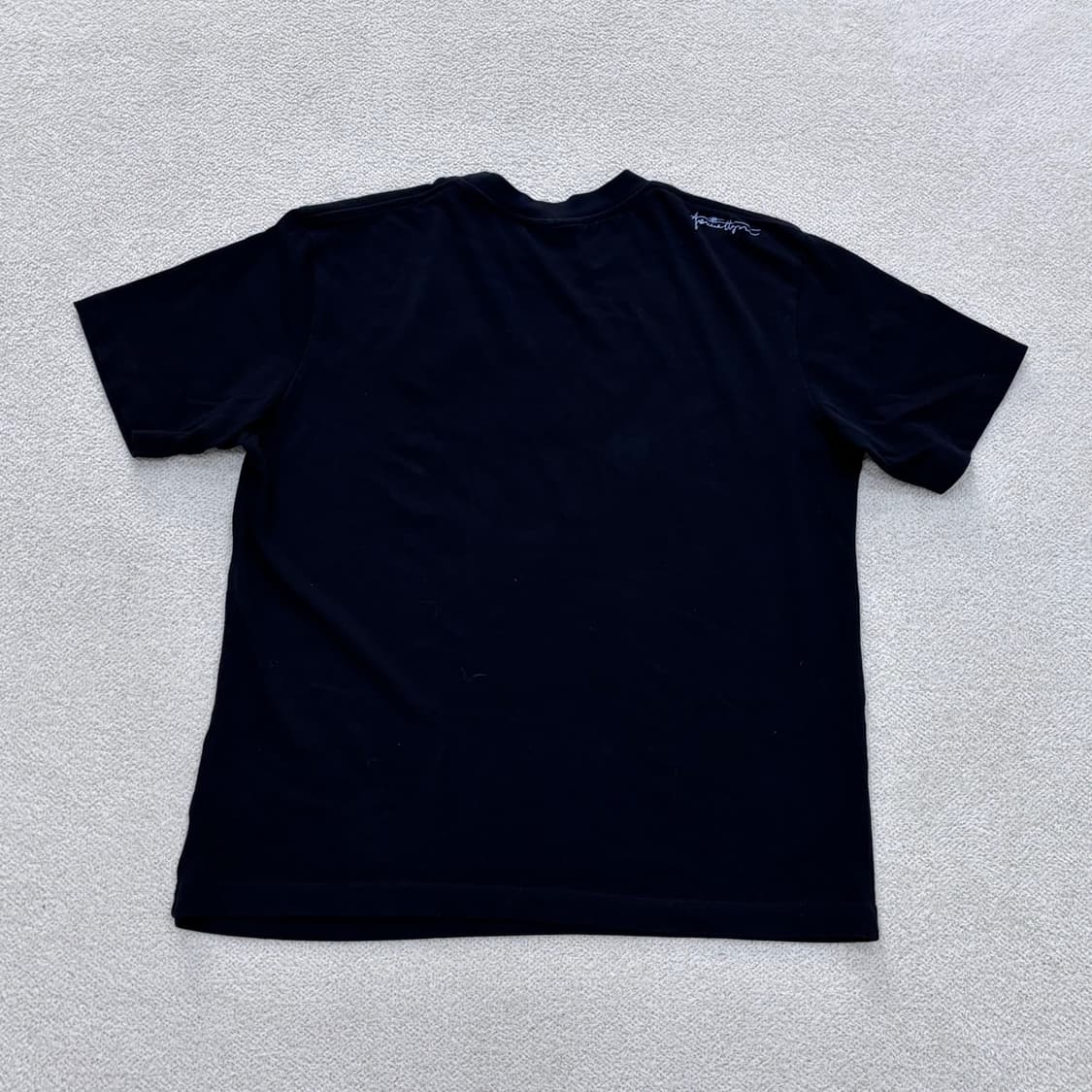 XL 자라 블랙 반팔 티셔츠 0410E 상품이미지2