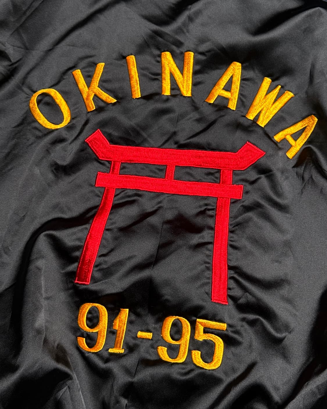 90s 미스터P's 썸띵스페셜 91-95 오키나와 수베니어 자켓 XL 상품이미지6