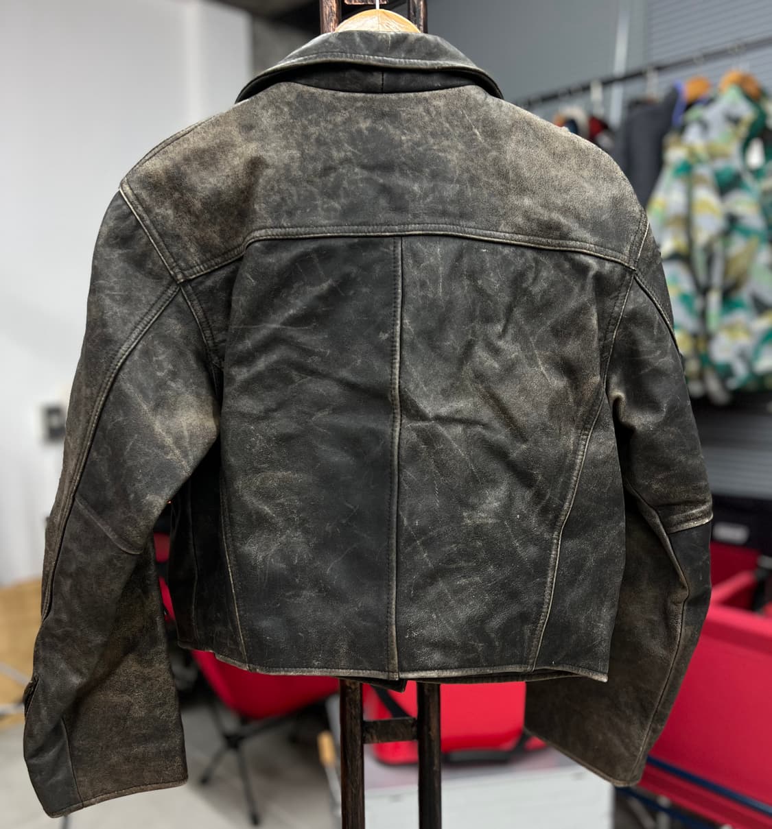 Tomboy 빈티지 가죽자켓 90 상품이미지3