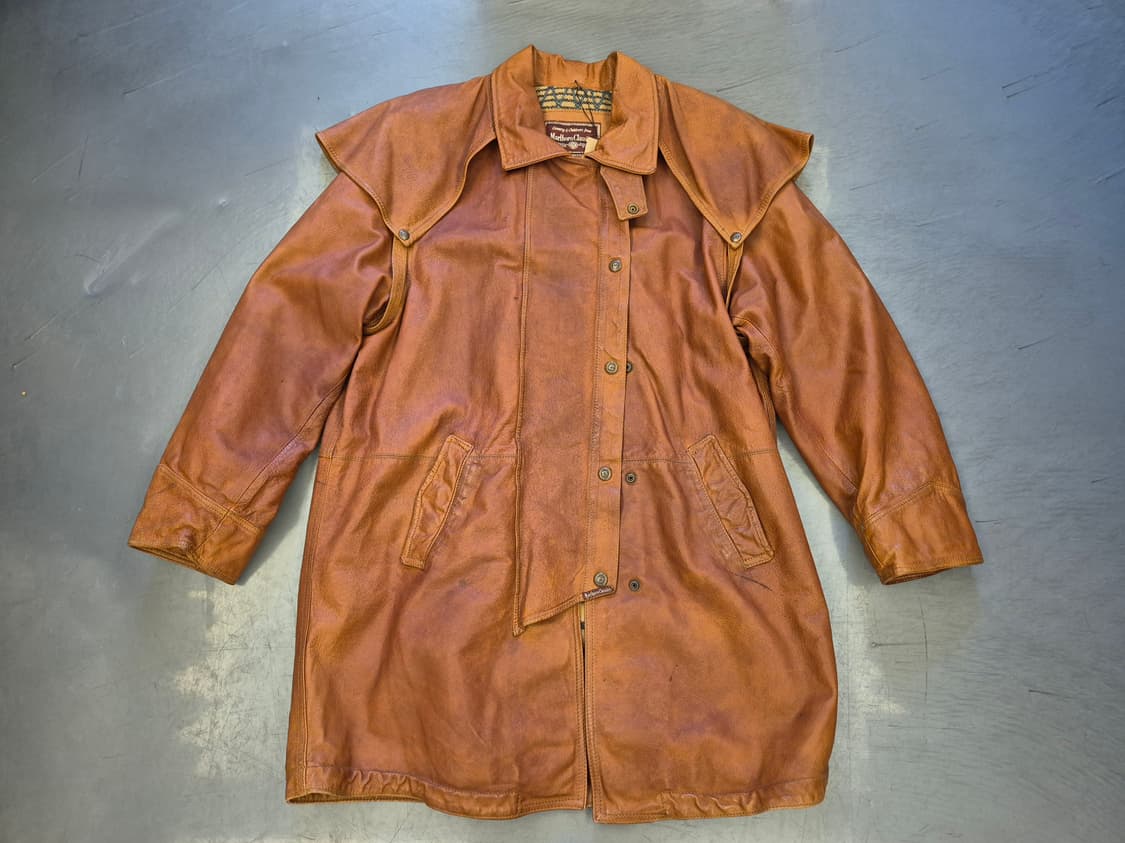 90s Marlboro classics duster cape coat 상품이미지1