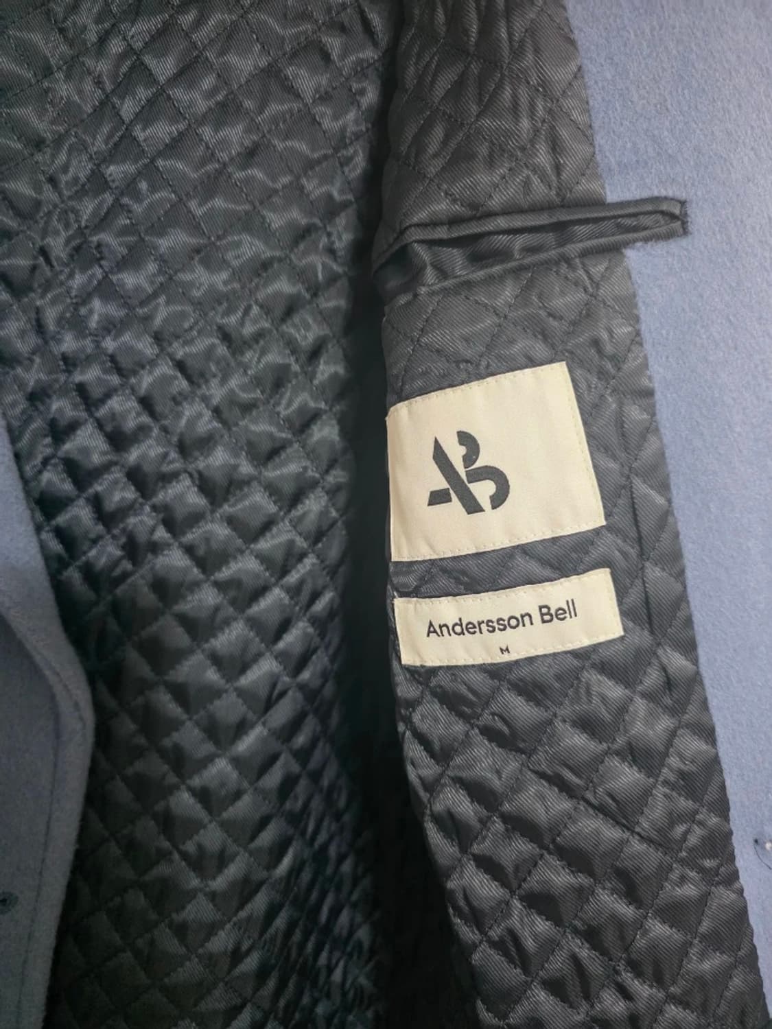 앤더슨벨 유니섹스 캐시미어 올슨 오버사이즈 코트 M 상품이미지8