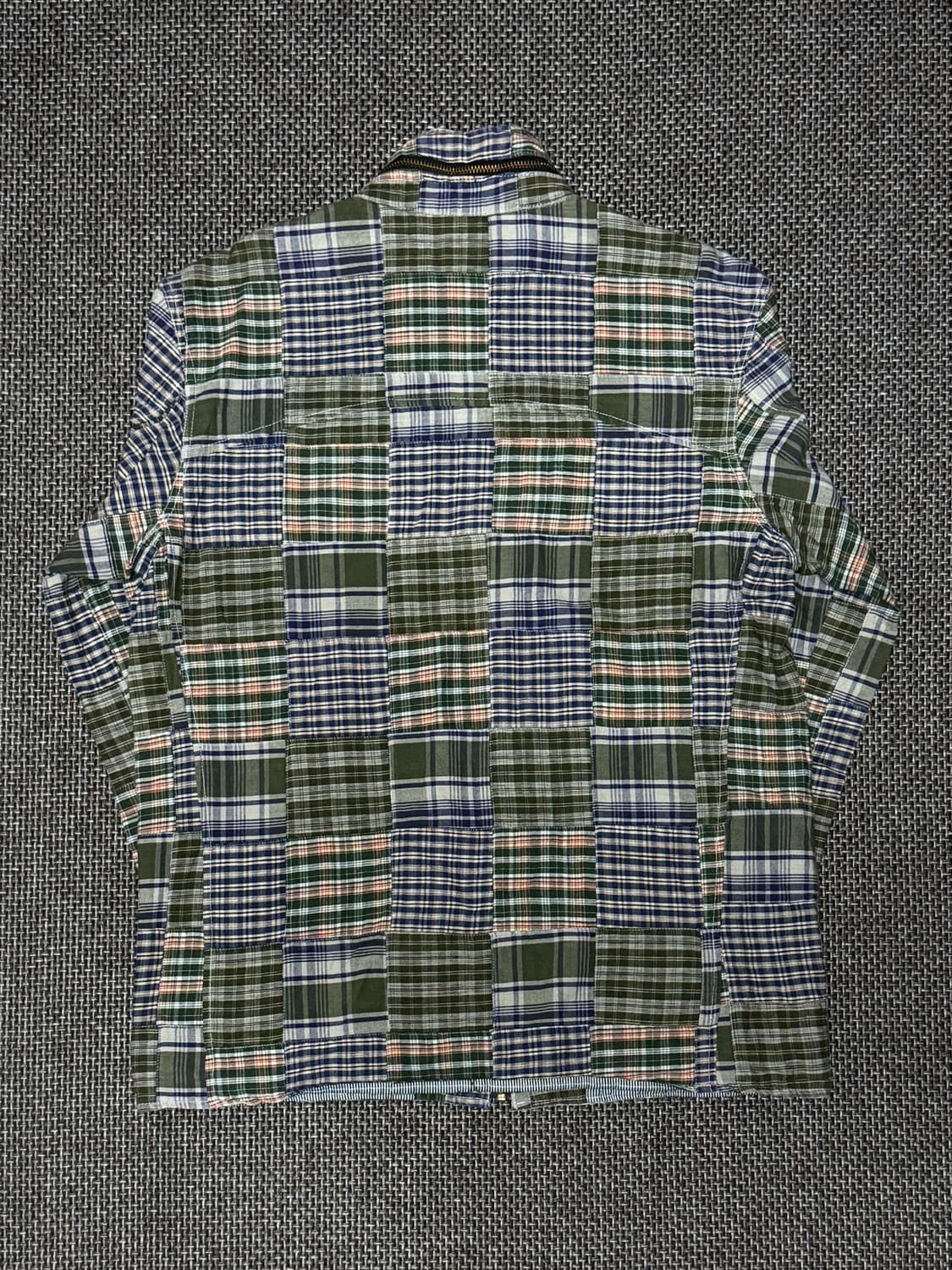 Project Srs by SRES Japan 패치워크 마드라스 자켓 상품이미지2