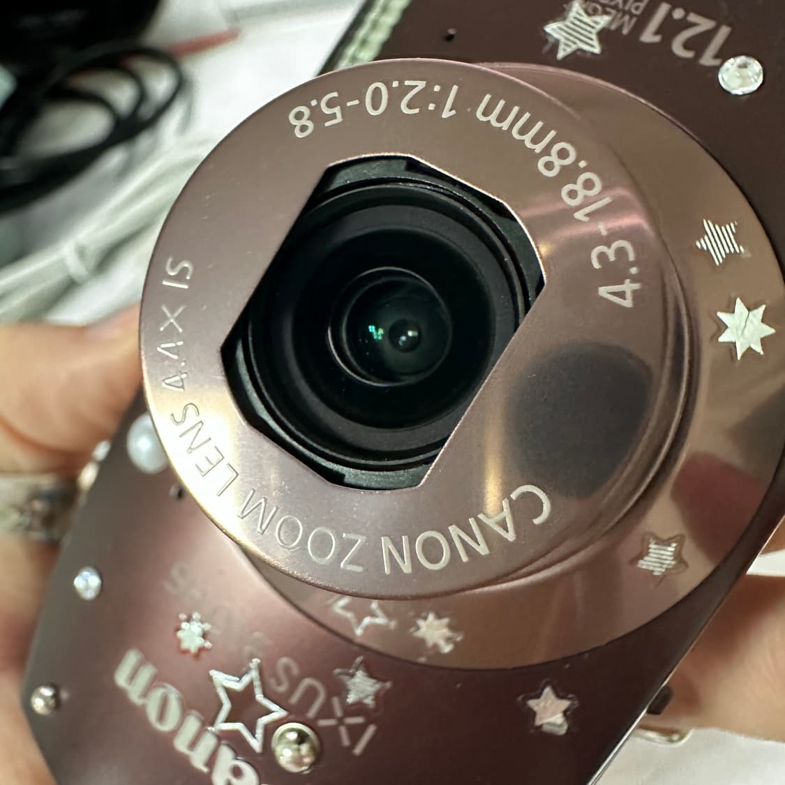 레어템 박스풀셋 캐논 익서스 310hs 브라운 (유림 빈티지디카 상품이미지4