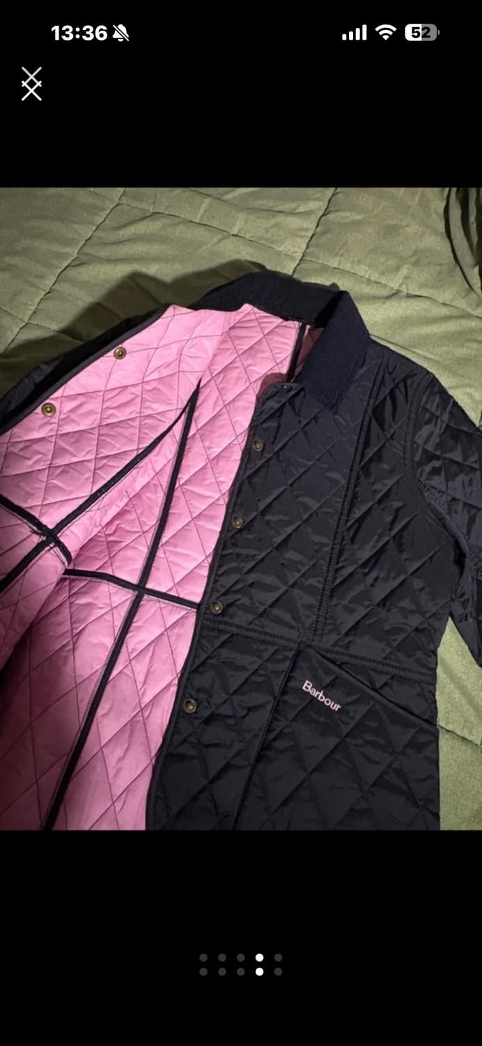 지금 입기 좋음!) 바버 리더스데일 자켓 키즈 XL (성인여성 가능) 상품이미지4