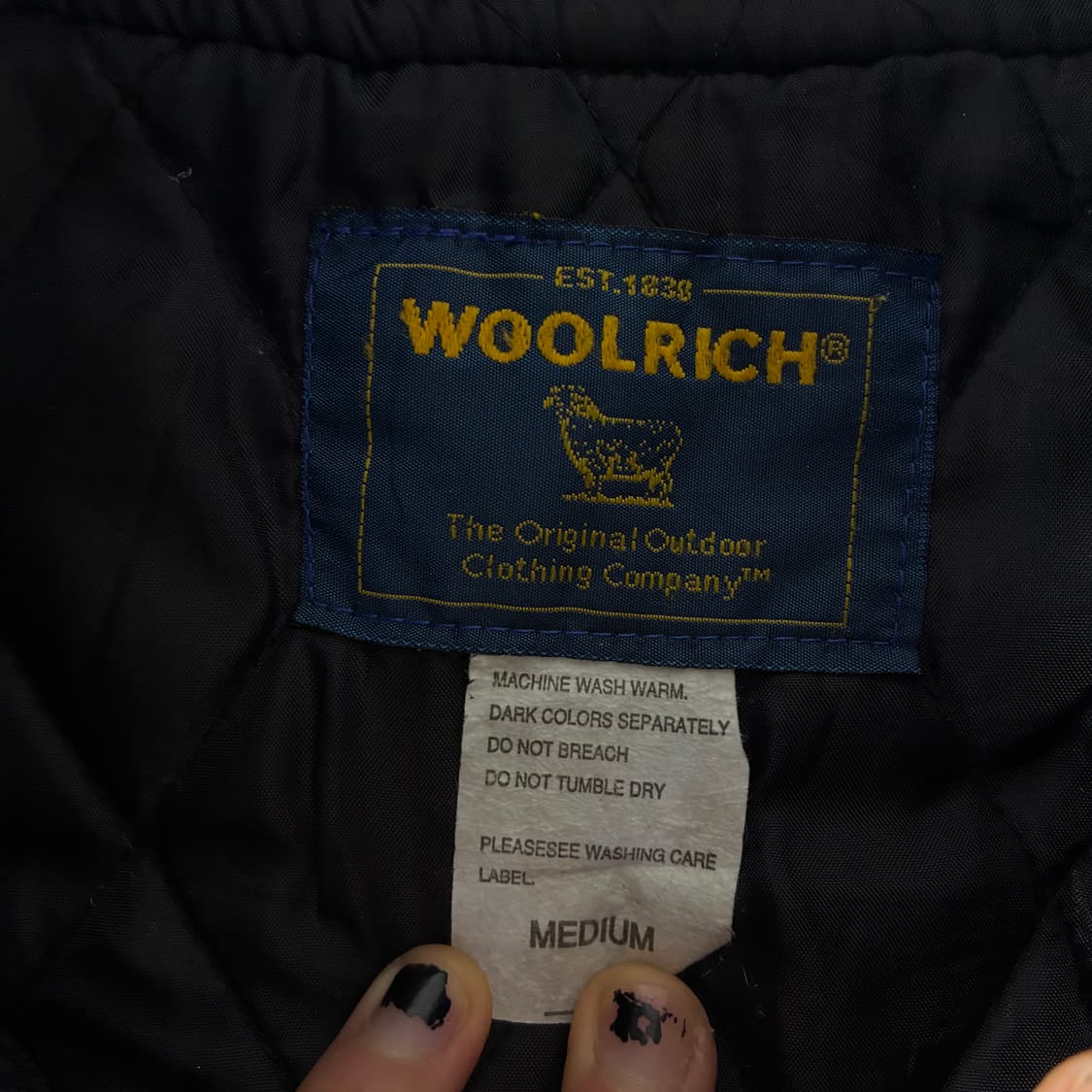 Woolrich  울리치 코듀로이 체크 블루종 자켓  상품이미지5