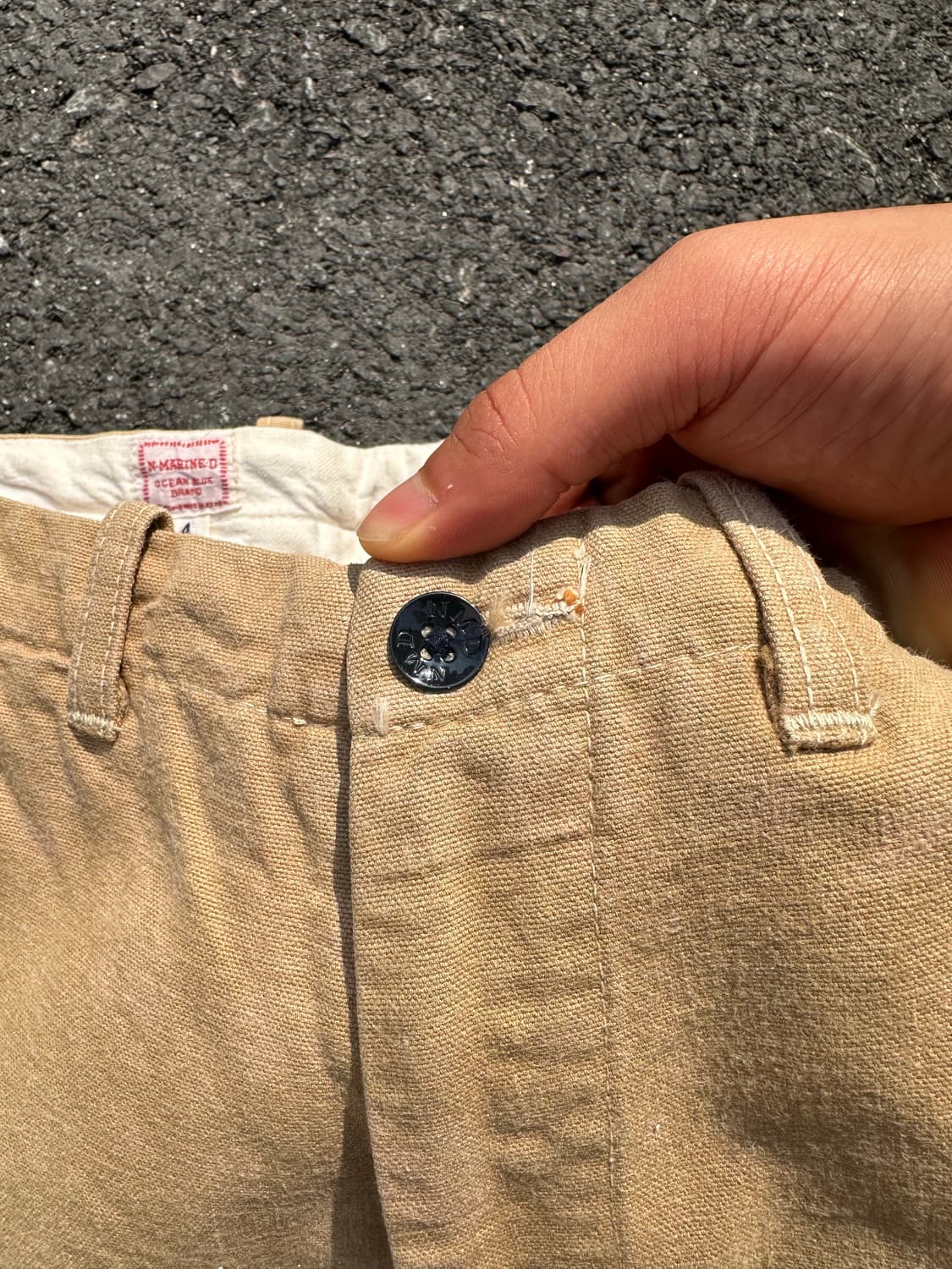 45RPM N.marine.D line canvas chino pants 상품이미지5