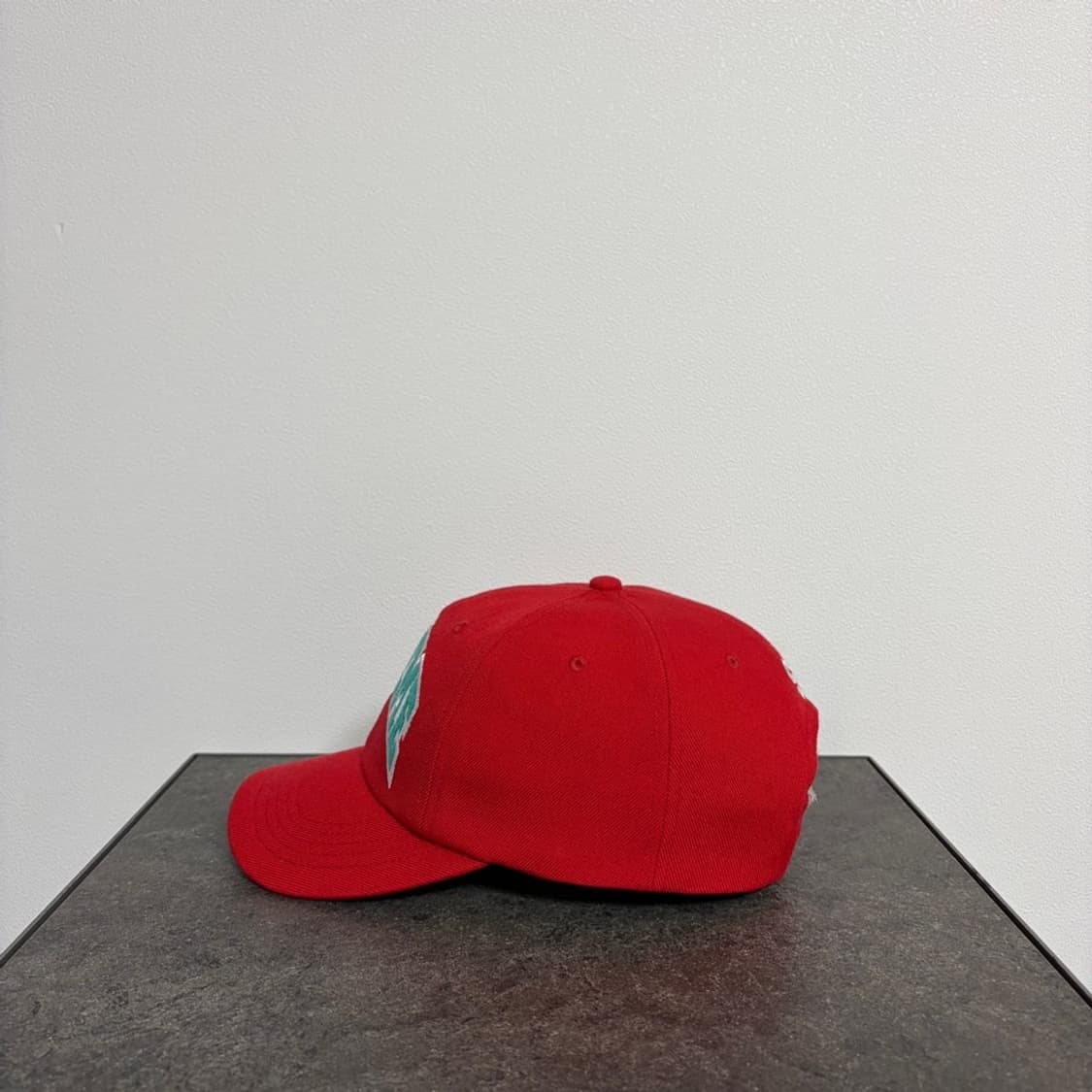 (OS) 슈프림 6패널 볼캡 모자 아크 로고 워시드 레드 상품이미지2