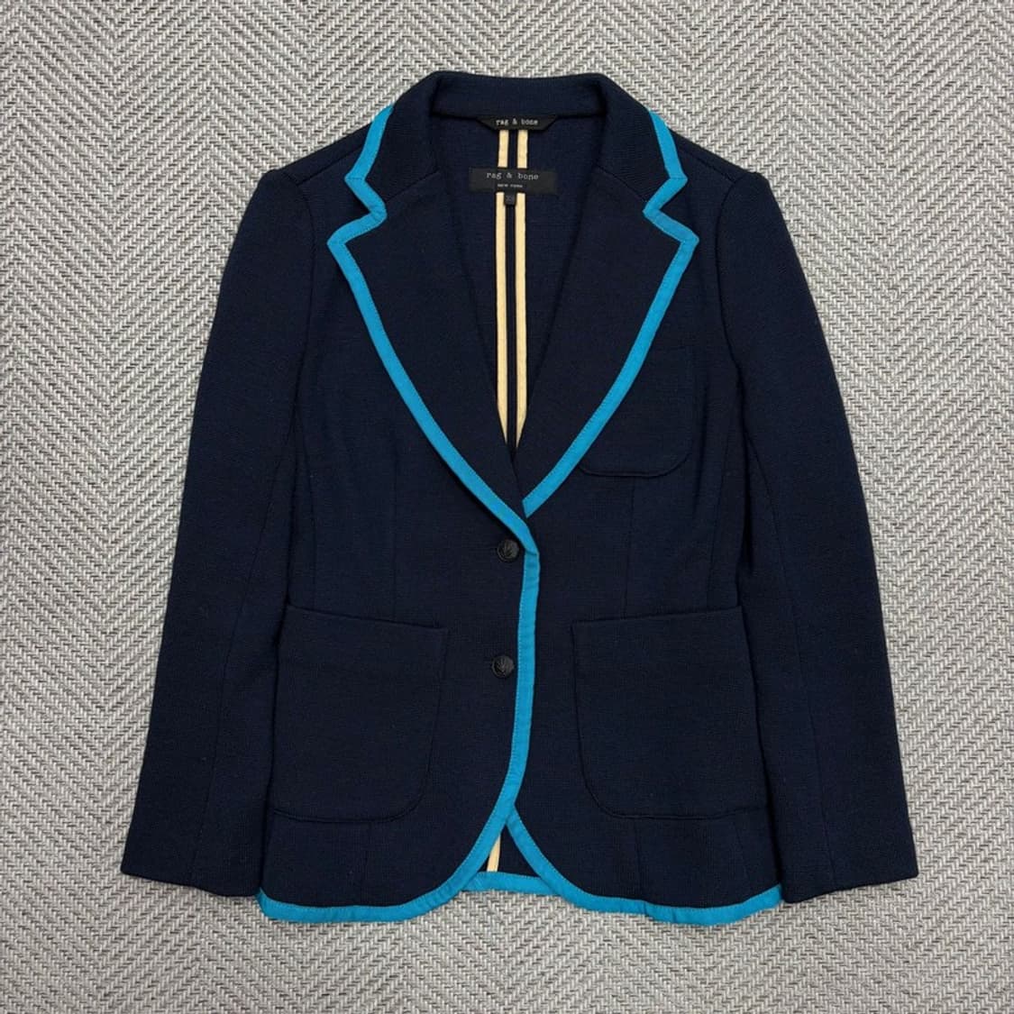 렉앤본 니트 블레이저 v1507 상품이미지1