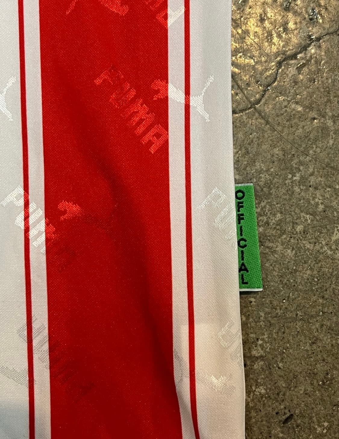 아틀레티코 마드리드 94/95 홈 풋볼 셔츠 상품이미지7