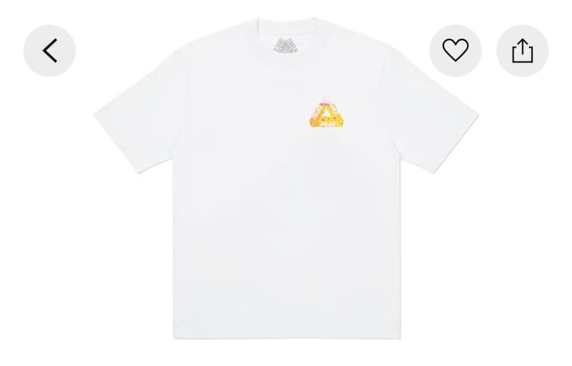 M) 팔라스 트라이라져 티셔츠 - 화이트 상품이미지2