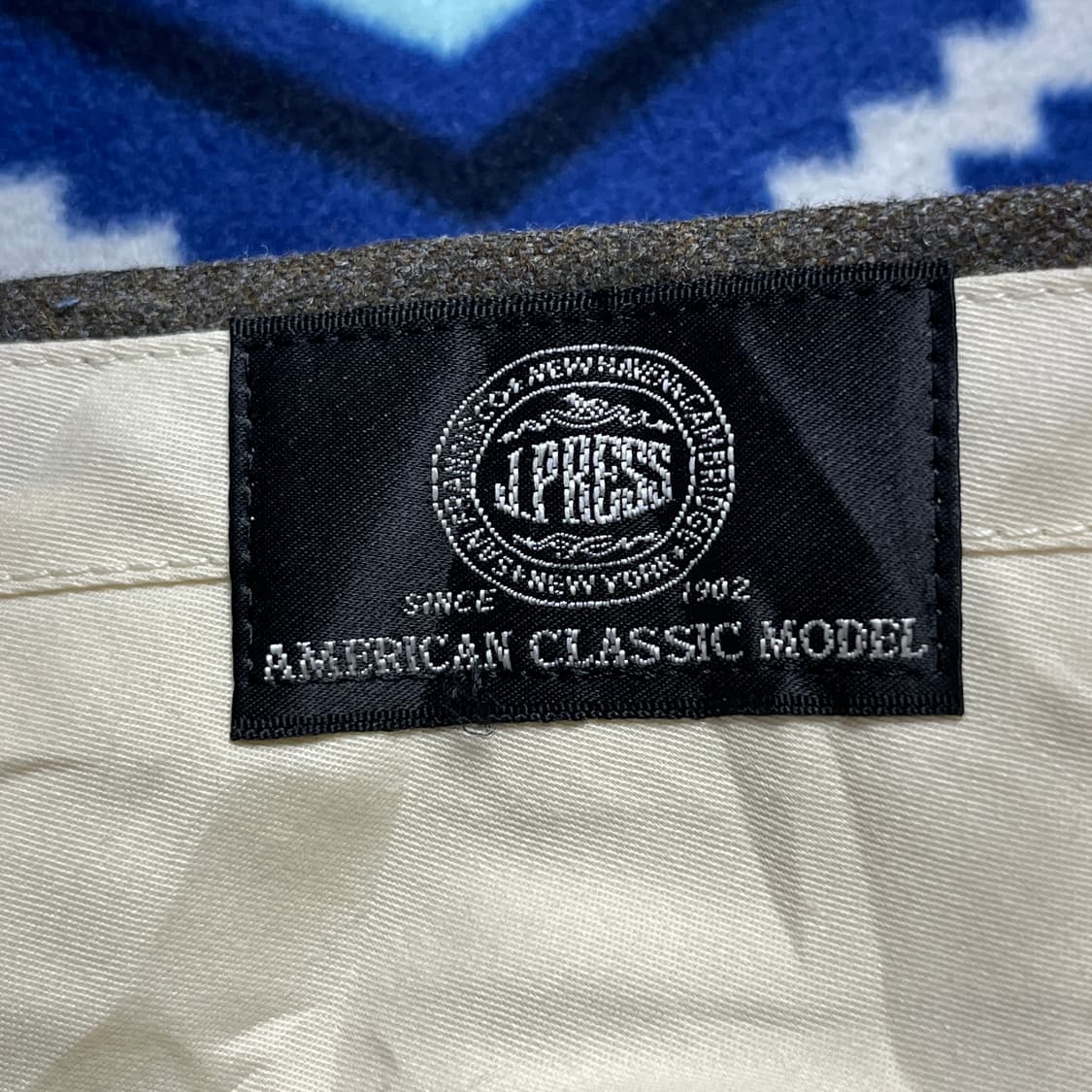 J.PRESS(제이프레스) 울  투턱 팬츠 (실측확인) 상품이미지5