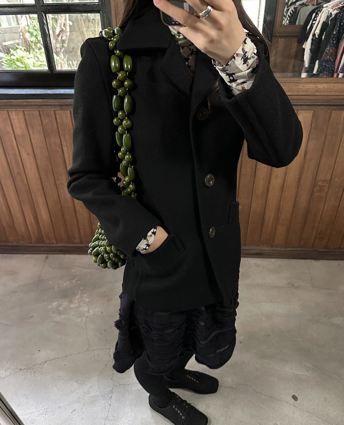 VANINA wood bead shoulder bag 상품이미지10