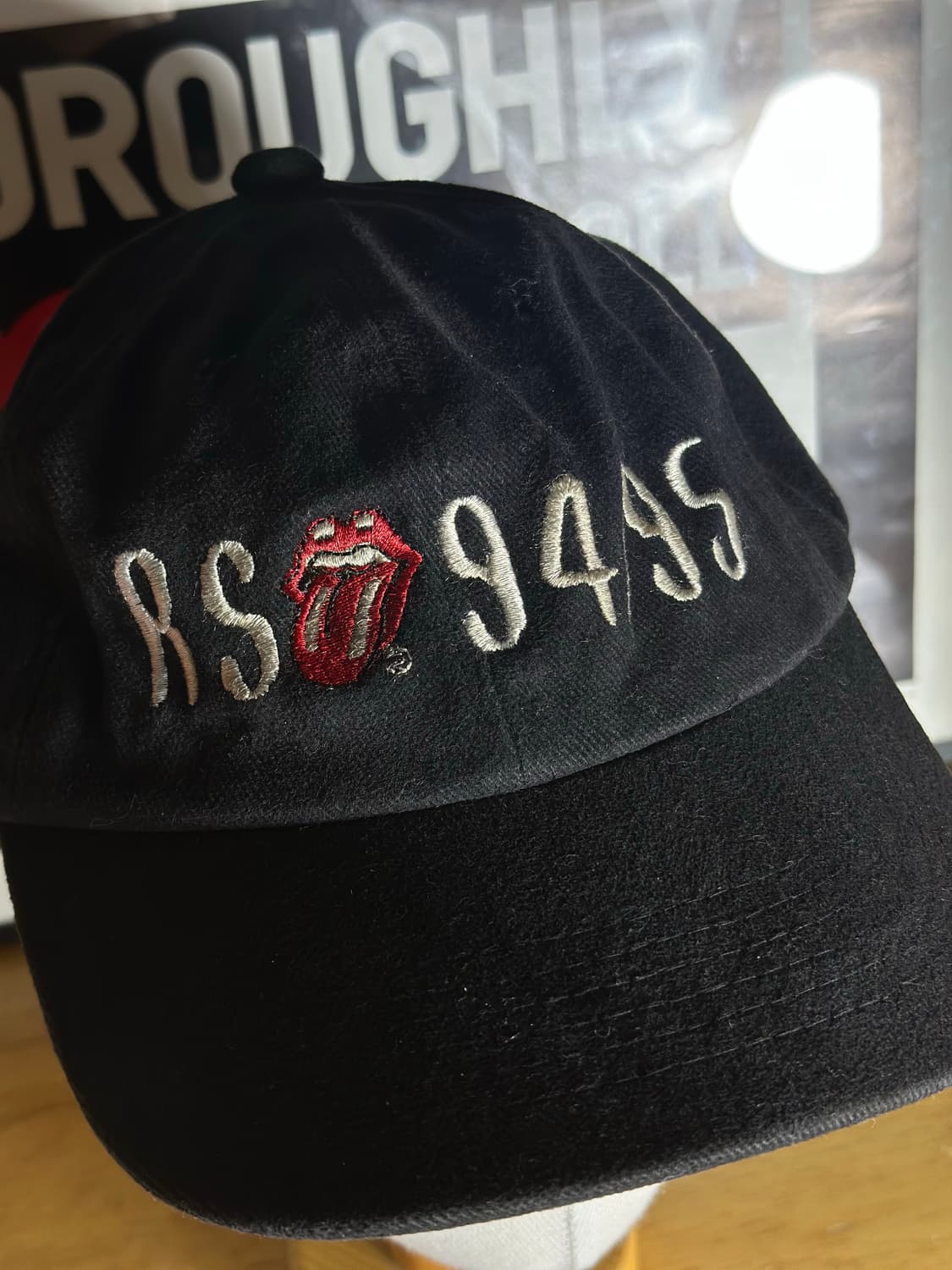 90s Rolling Stones 빈티지 롤링스톤즈 투어 모자 상품이미지3