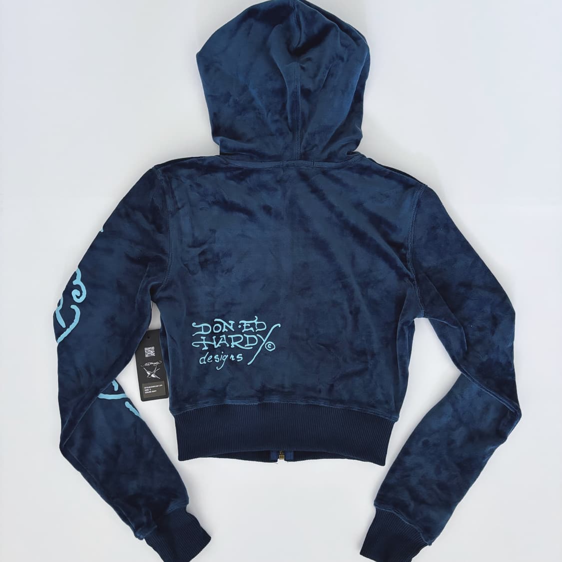 [새제품] 에드 하디 벨루아 벨벳 후드집업 팬츠 셋업 상품이미지7