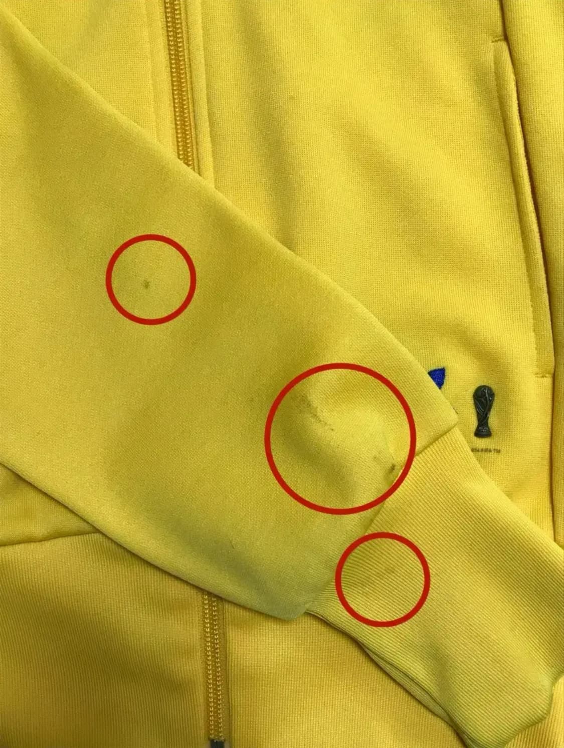 정품 아디다스 스웨덴 트랙탑 옐로우 져지 저지 상품이미지5