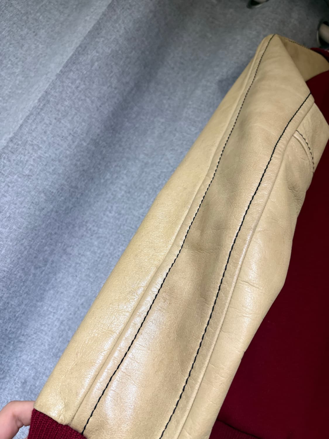 Number nine 08aw 바시티 2 상품이미지4