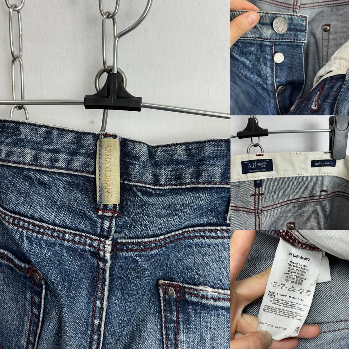 Armani Jeans J53 Regular Denim Pants 상품이미지10
