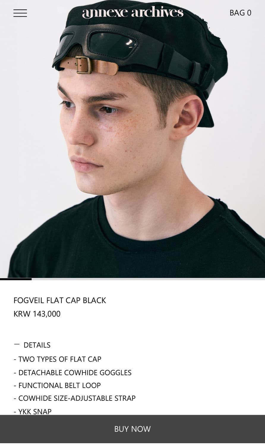 아넥스 아카이브 모자 상품이미지1
