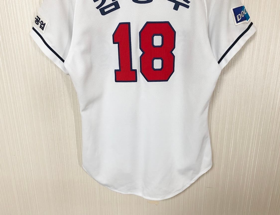 KBO 위팬 두산베어스 홈유니폼/져지 2XS(80) #18 김동주 상품이미지10