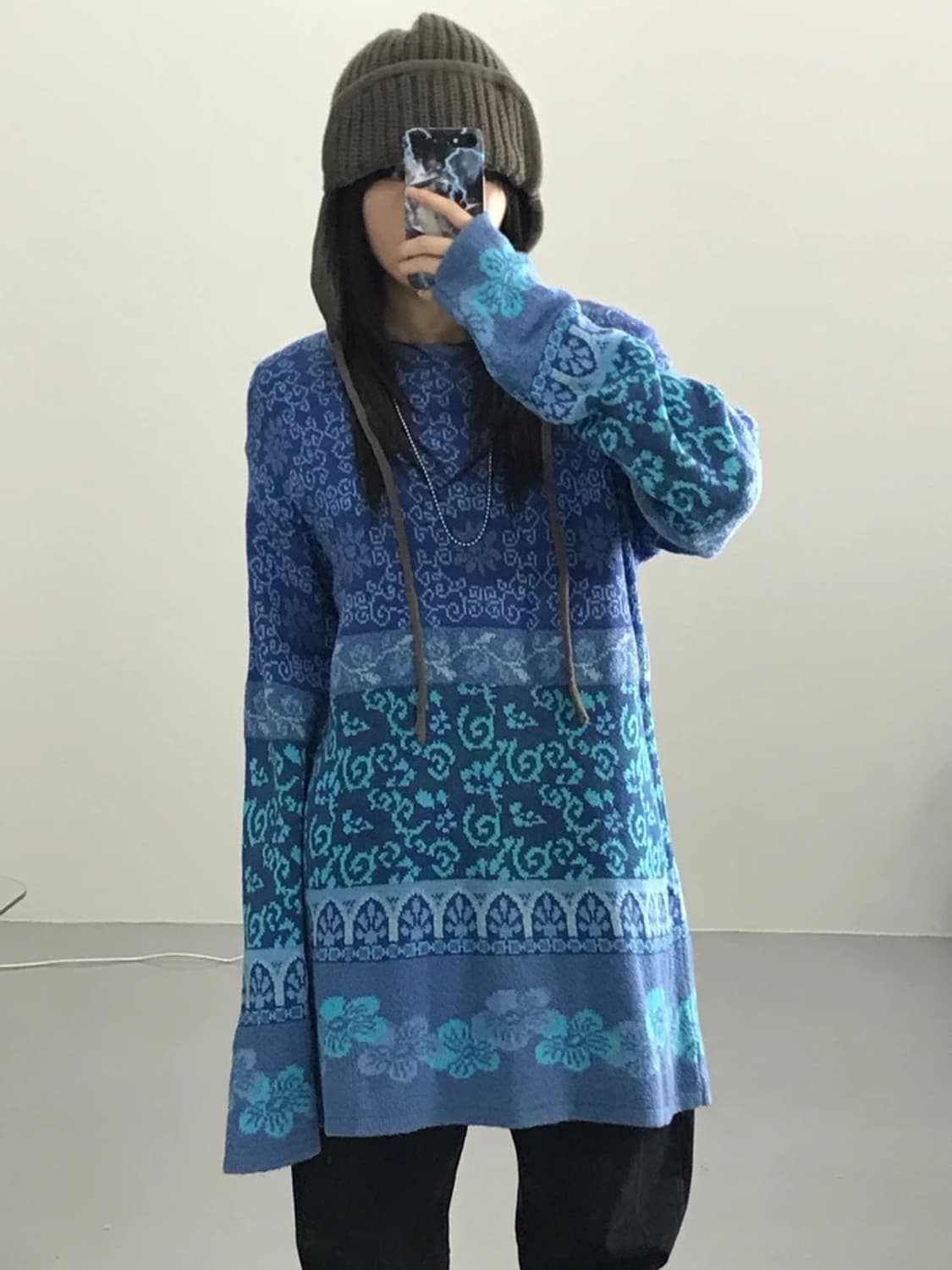 OILILY Italy Pattern Jacquard Knit 상품이미지2