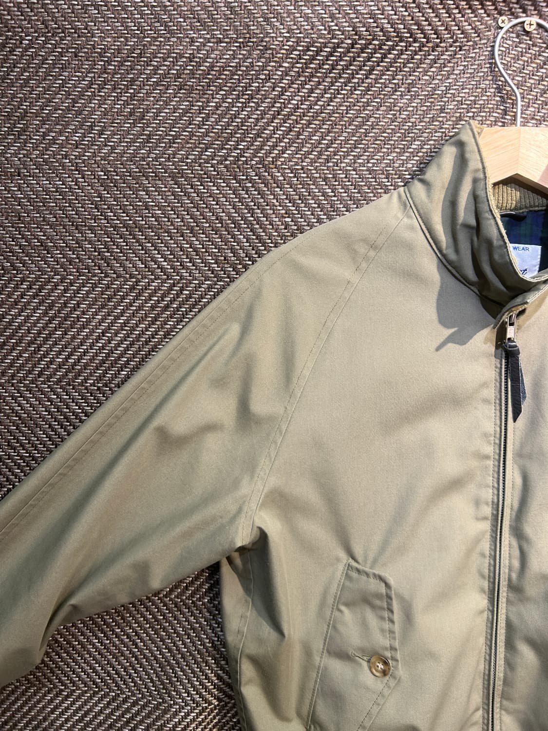 G.B. Sport 바라쿠타 해링턴 재킷 Made in U.S.A 상품이미지4